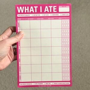 Magnetic Weekly Meal Planner Notepad